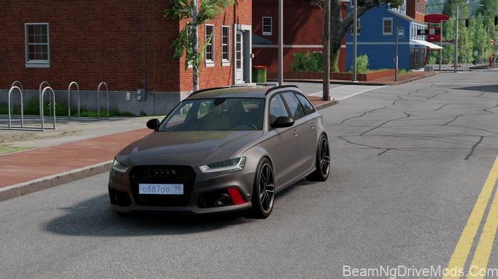 BeamNG - Audi RS6 C7 - BeamNG Drive Mods Download