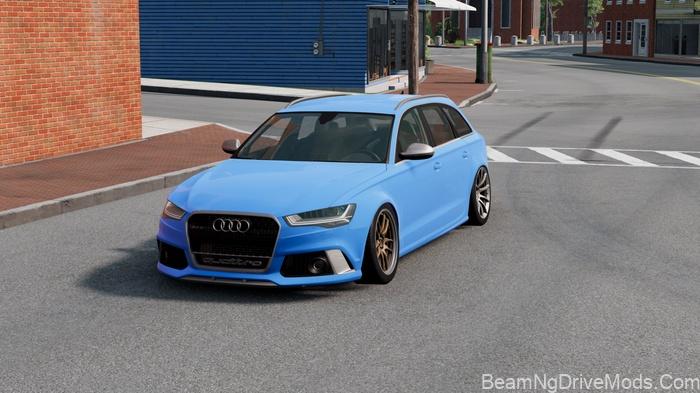 BeamNG - Audi RS6 C7 - BeamNG Drive Mods Download