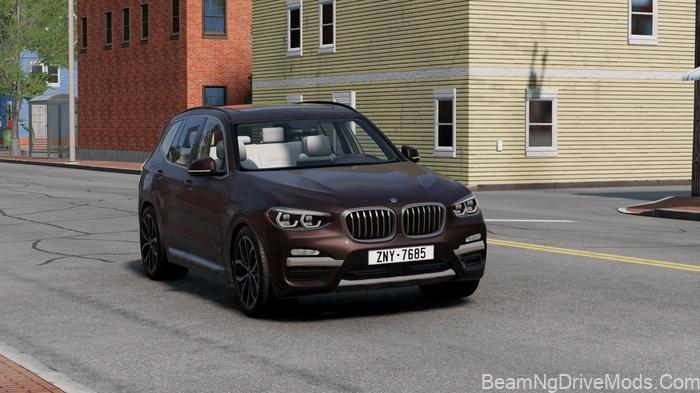 BeamNG BMW X3 G01 (0.38) 3