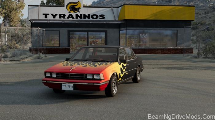 BeamNG Buick Century 1987
