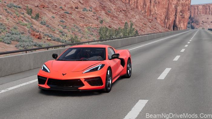BeamNG Chevrolet Corvette C8 (0.38)