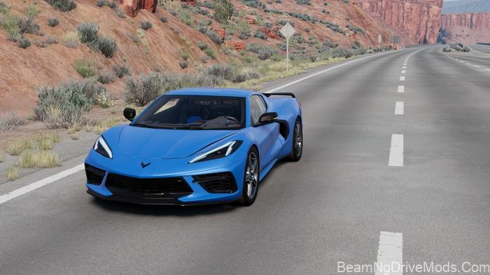BeamNG Chevrolet Corvette C8 (0.38) 4
