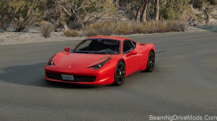 BeamNG Ferrari 458 Italia