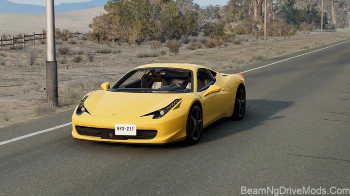 BeamNG Ferrari 458 Italia 2