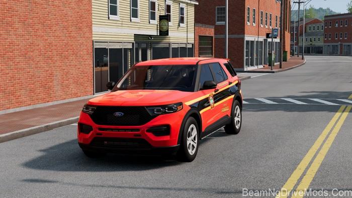 BeamNG 2020 Ford Explorer 3