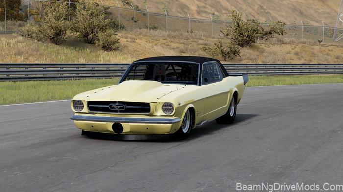 BeamNG Ford Mustang 1965 Drag 3