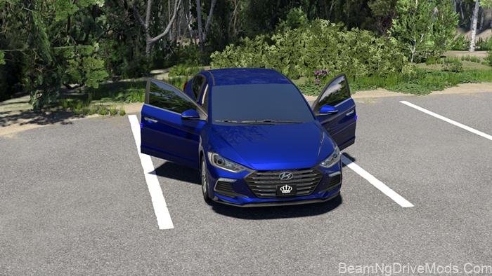BeamNG Hyundai Elantra 2017 2
