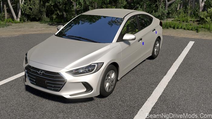 BeamNG Hyundai Elantra 2017 3