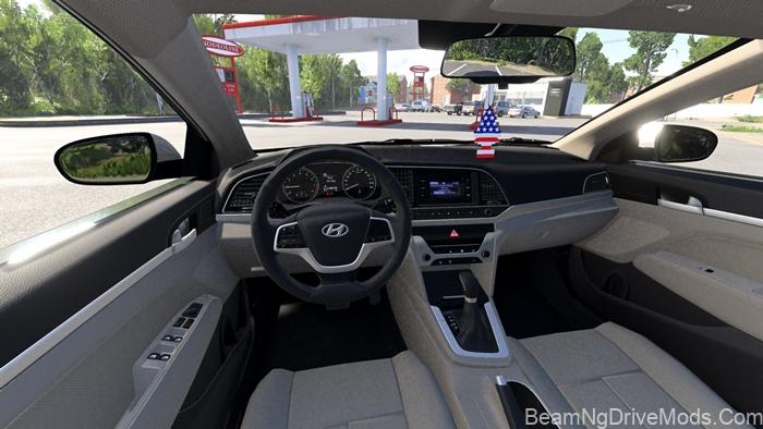 BeamNG Hyundai Elantra 2017 4