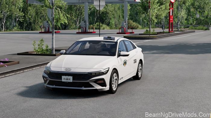 BeamNG Hyundai Elantra 2022-2024