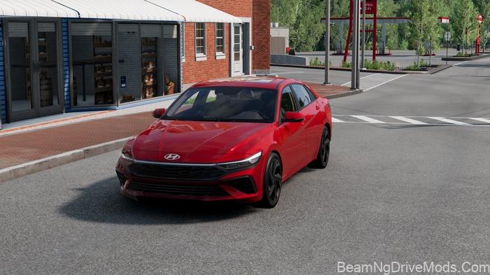 BeamNG Hyundai Elantra 2022-2024 3