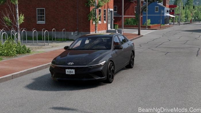 BeamNG Hyundai Elantra 2022-2024 4
