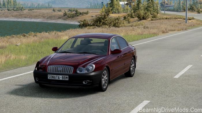 BeamNG Hyundai Sonata 2004 4