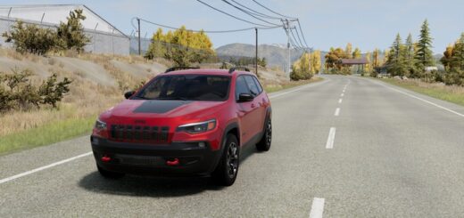 BeamNG Jeep Cherokee Trailhawk