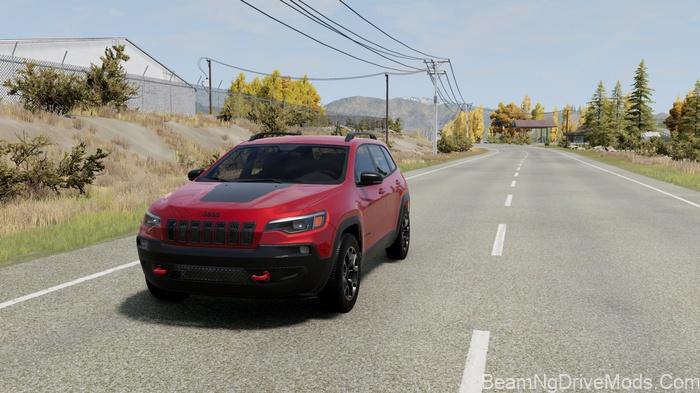 BeamNG Jeep Cherokee Trailhawk