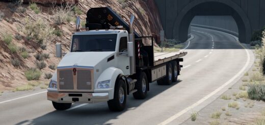 BeamNG Kenworth T880 Flatbed