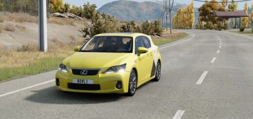 BeamNG Lexus CT200H (0.38) 3