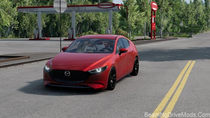 BeamNG Mazda 3 Hatchback (0.38)