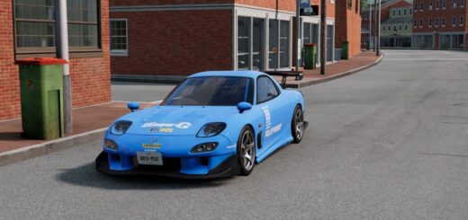 BeamNG Mazda RX-7 FD3S 4