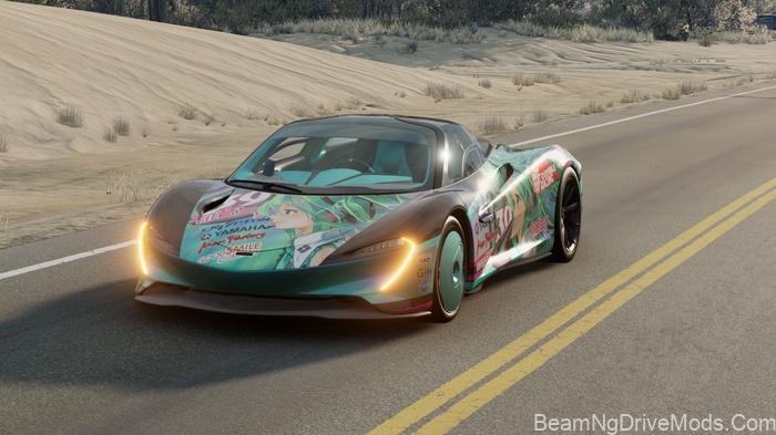 BeamNG Mclaren Speedtail (0.38)
