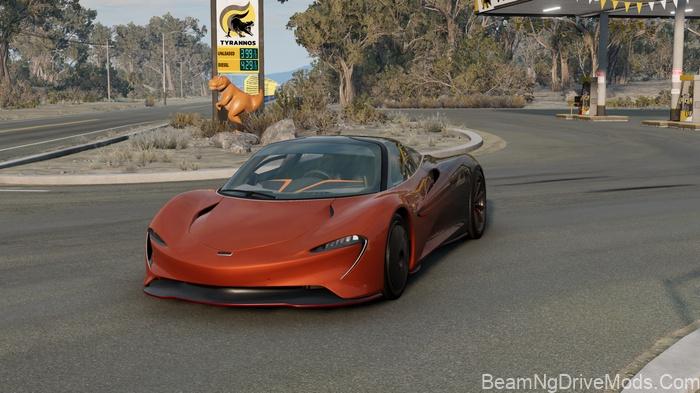 BeamNG Mclaren Speedtail (0.38) 2