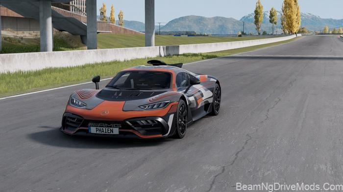BeamNG Mercedes AMG Project One (0.38)