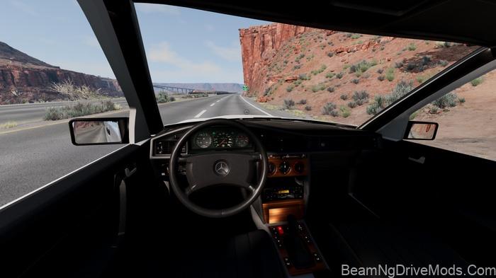 BeamNG Mercedes-Benz 190 W201 (0.38) 2