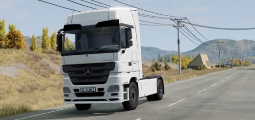 BeamNG Mercedes-Benz MP3 Truck