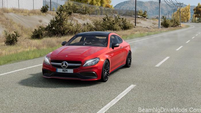 BeamNG Mercedes-Benz C63s W205 Coupe 2