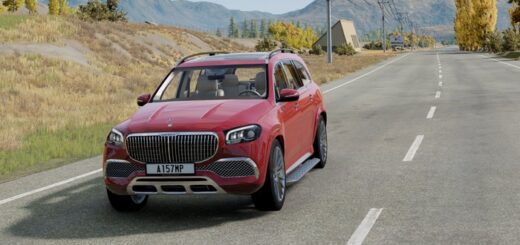 BeamNG Mercedes-Benz GLS 2022 (0.38)
