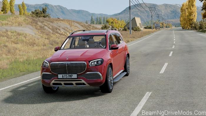 BeamNG Mercedes-Benz GLS 2022 (0.38)