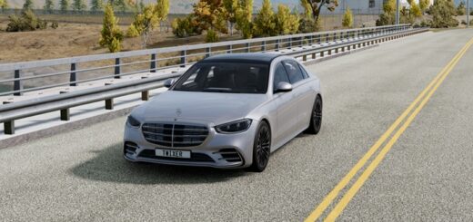 BeamNG Mercedes-Benz S-Class W223 2022 (0.38)