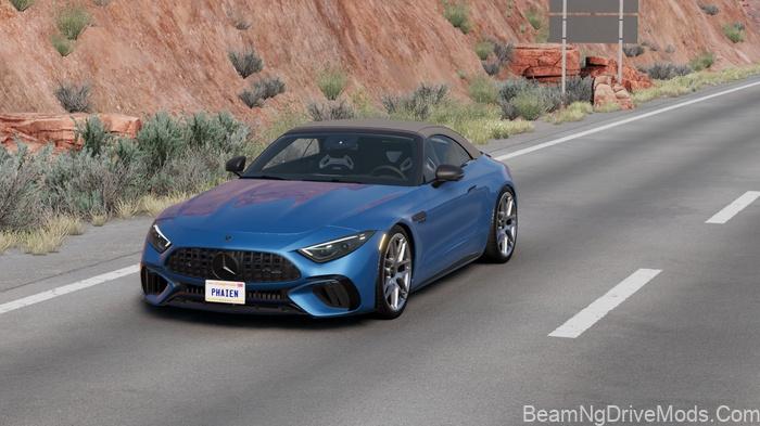 BeamNG Mercedes-Benz SL 3