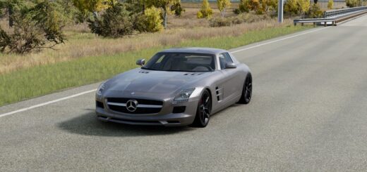 BeamNG Mercedes-Benz SLS (0.38)