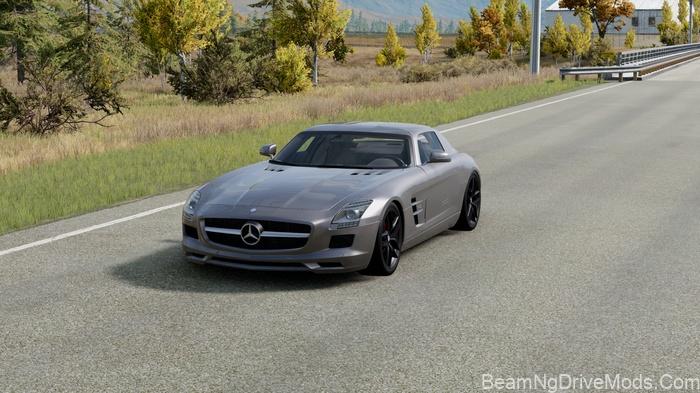 BeamNG Mercedes-Benz SLS (0.38)