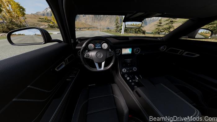 BeamNG Mercedes-Benz SLS (0.38) 2
