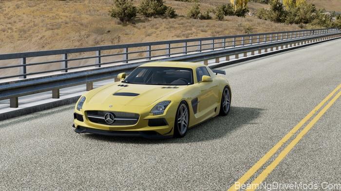 BeamNG Mercedes-Benz SLS (0.38) 3