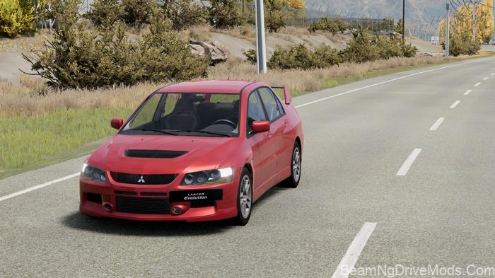 BeamNG Mitsubishi Lancer Evolution (0.38)