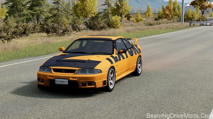 BeamNG Nissan GT-R R33 3