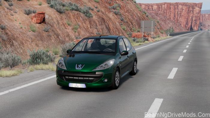 BeamNG Peugeot 206 (0.38) 3