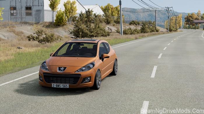 BeamNG Peugeot 207 (0.38)