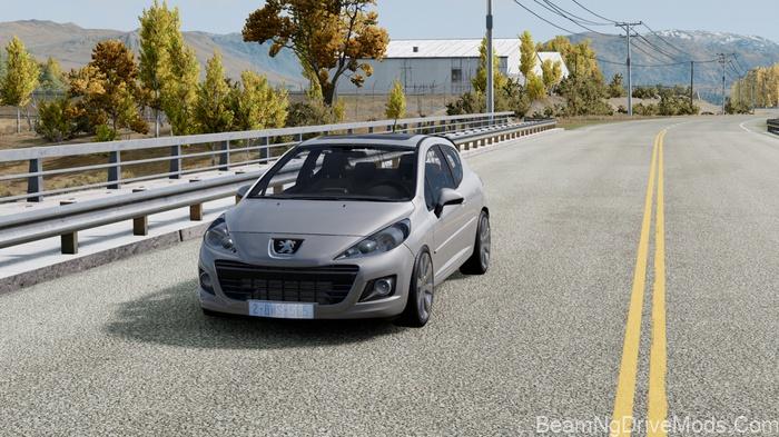 BeamNG Peugeot 207 (0.38) 3