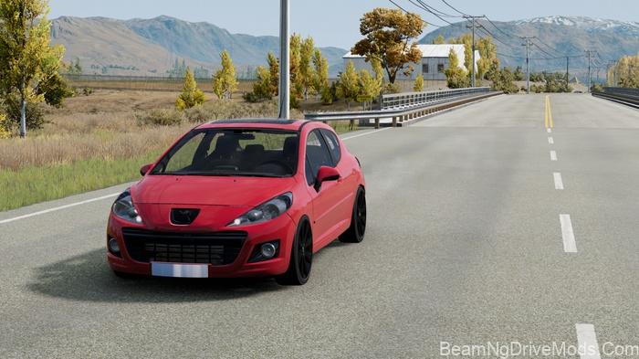 BeamNG Peugeot 207 (0.38) 4