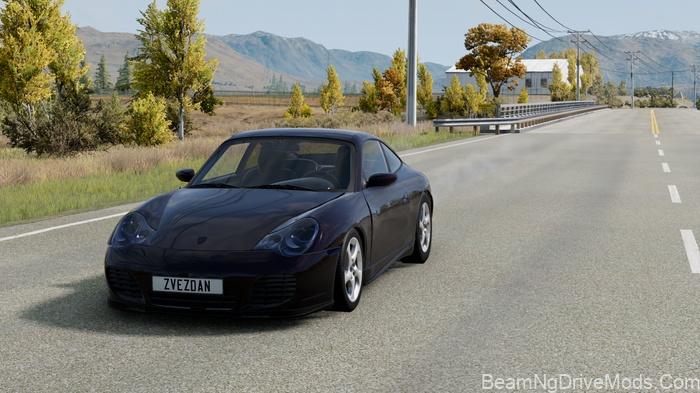 BeamNG Porsche 911 996 (0.38) 4