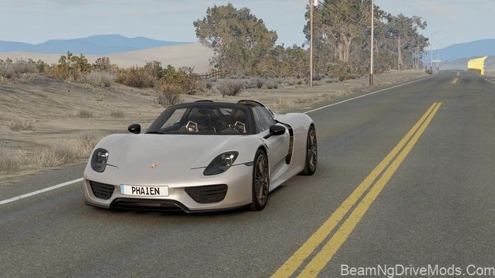 BeamNG Porsche 918