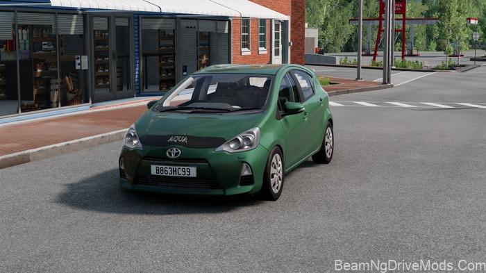 BeamNG Toyota Aqua P10