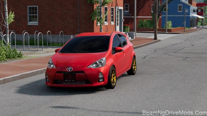 BeamNG Toyota Aqua P10 2