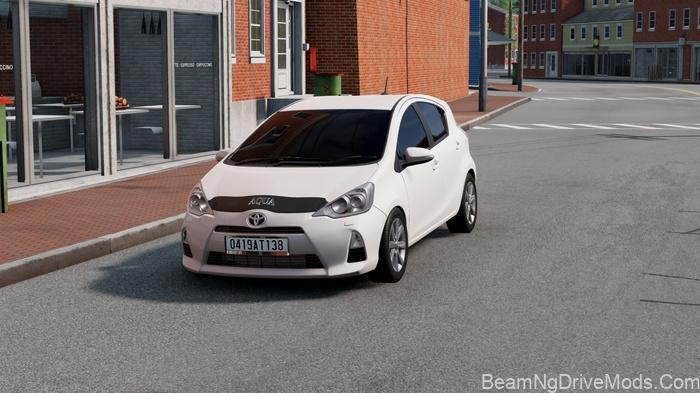 BeamNG Toyota Aqua P10 3