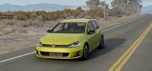 BeamNG Volkswagen Golf MK7.5 (0.38)