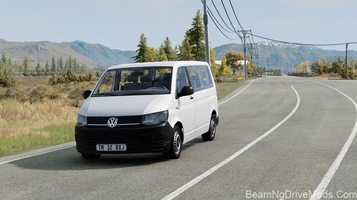 BeamNG Volkswagen Transporter T6 (0.38)